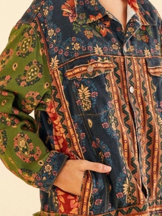 FARM Rio Jackets & Blazers - FARM RIO Pasley Denim Jacket